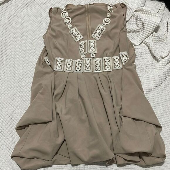 EUC- ASOS BLACK- 6. Beaded Dress - Picture 1 of 9